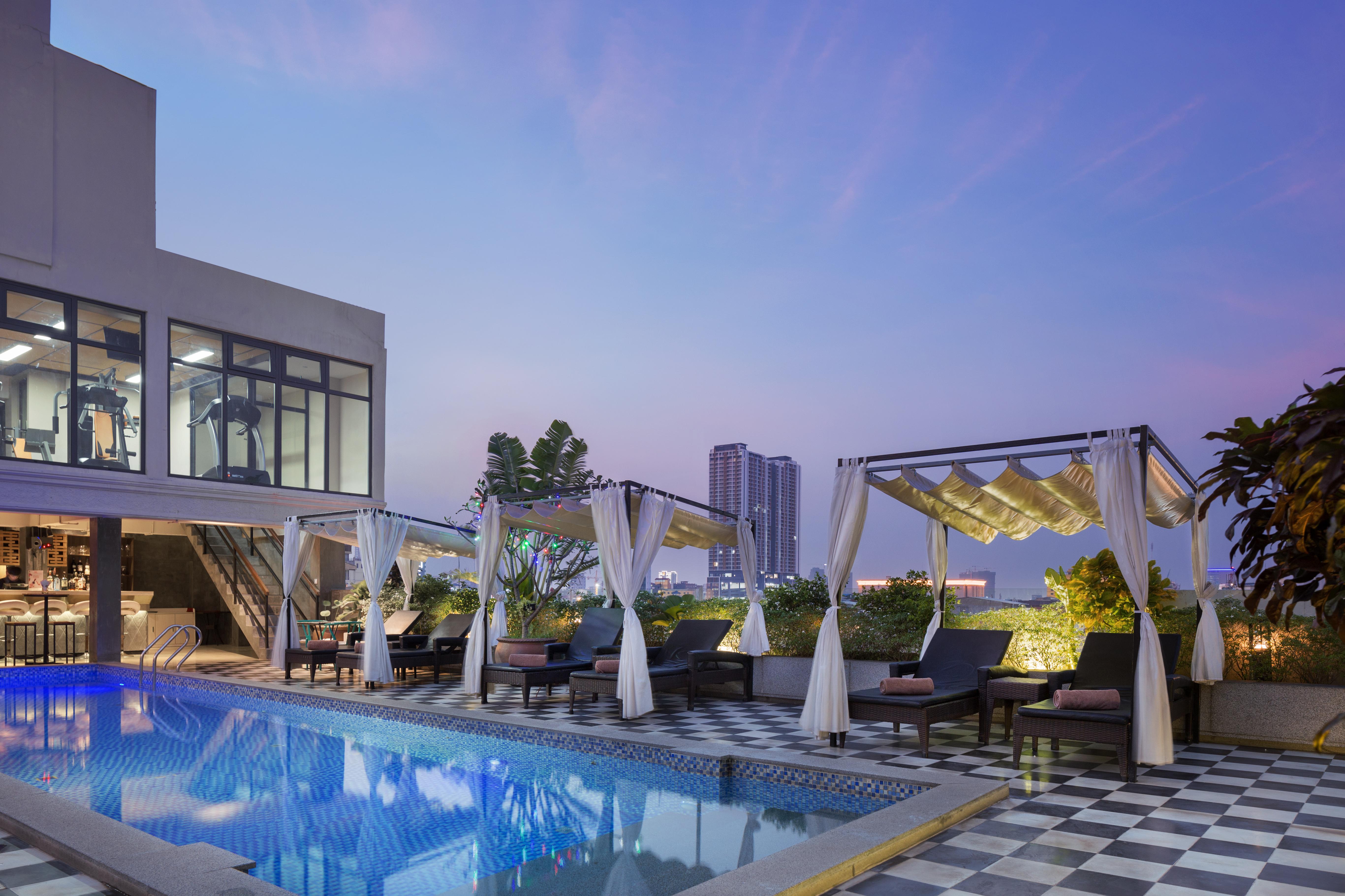 G Mekong Hotel Phom Penh Phnom Pen Exterior foto